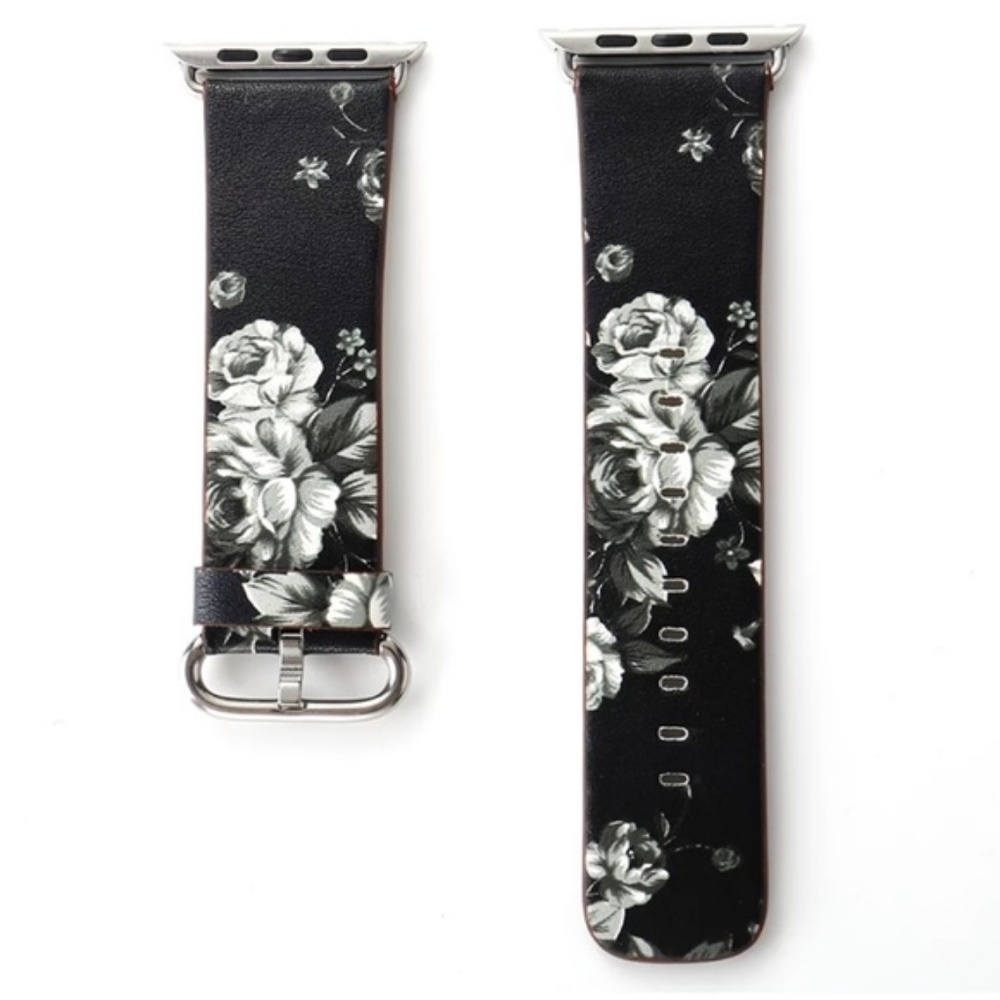 NEW Floral Print Bracelet Band For Apple Watch - Picture 4 of 4